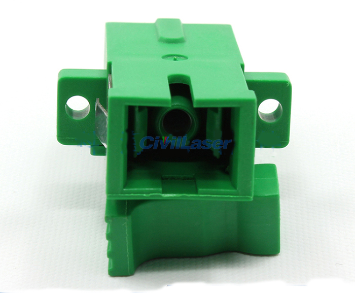 Simplex 단일 모드 Fiber Optic Adapter SC Inner Flip Fiber Flange